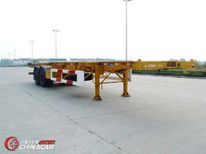 jg9350tjz國道集裝箱運輸半掛車價格 報價 配置 經銷商 商用車網