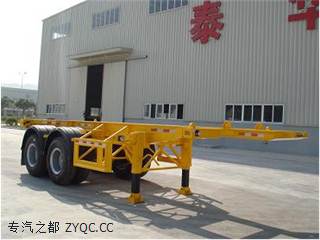 大力士牌ftw9281tjzg型集裝箱運輸半掛車 產品技術參數